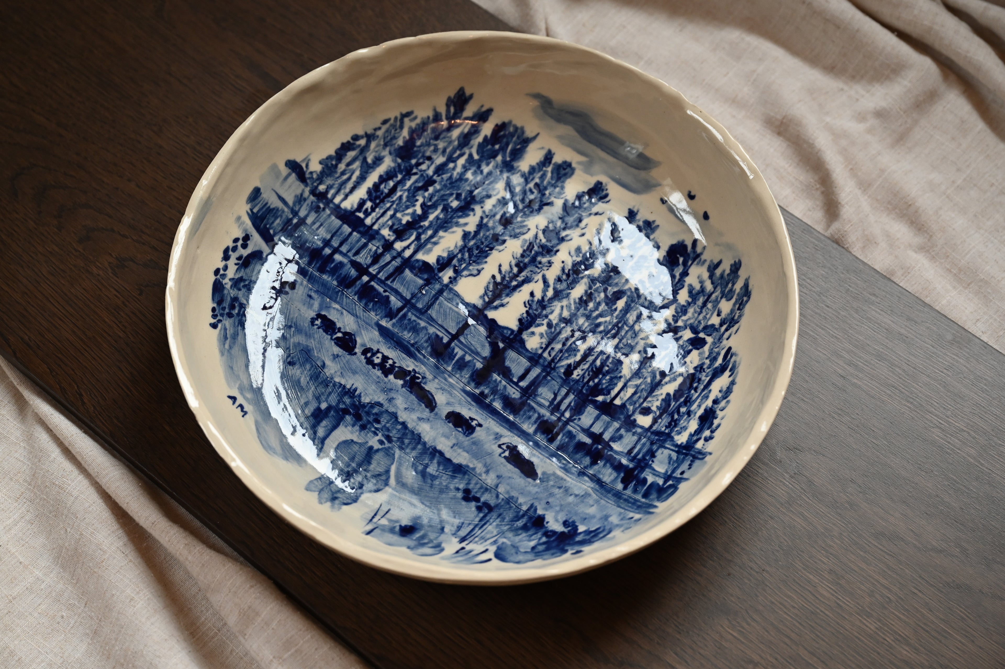 Grote schaal met uitzicht over de weilanden bij Noorddijk