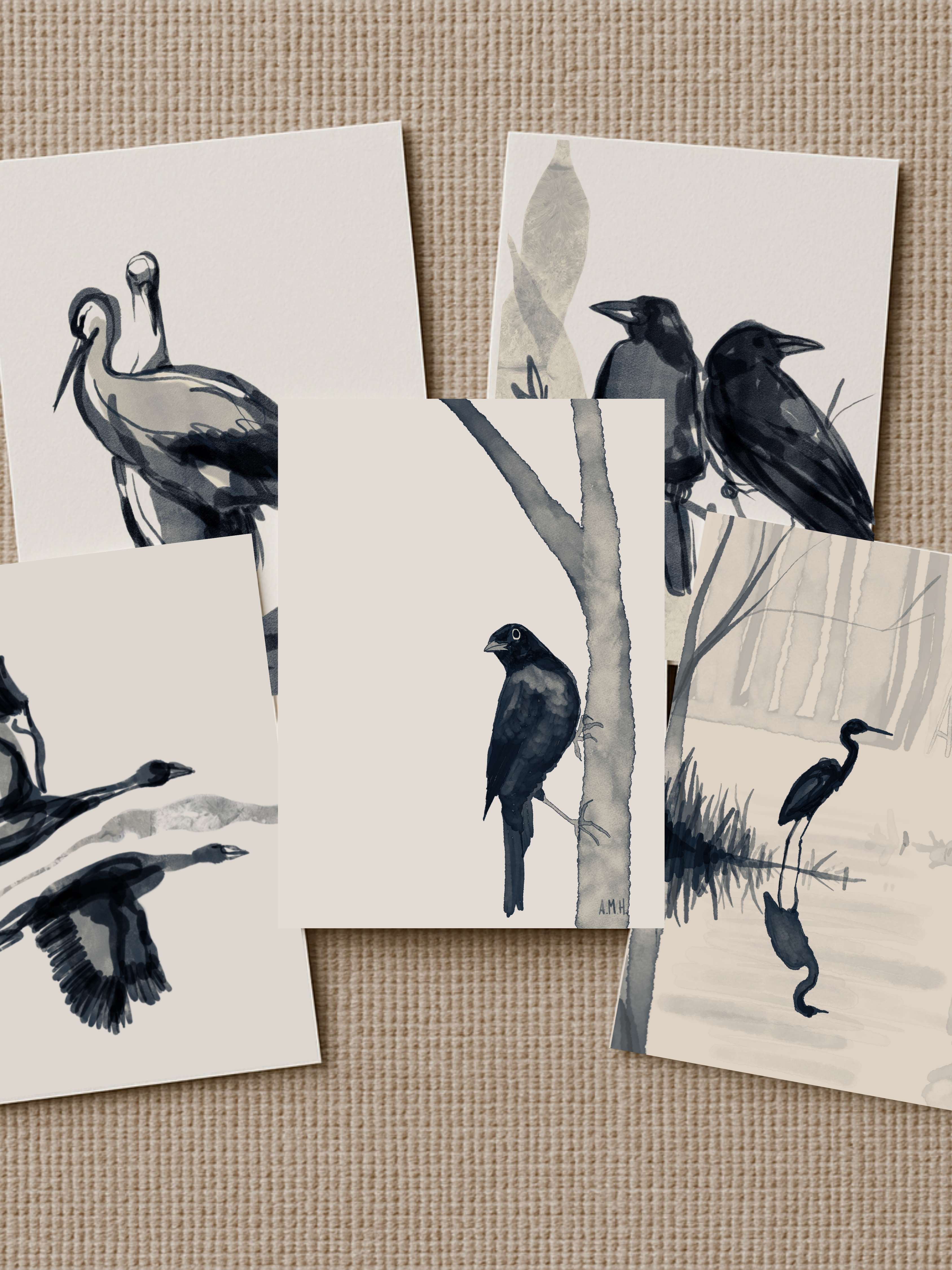 Set kaarten serie Flora & Fauna